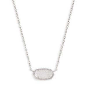 Kendra Scott Elisa Silver Pendant Necklace